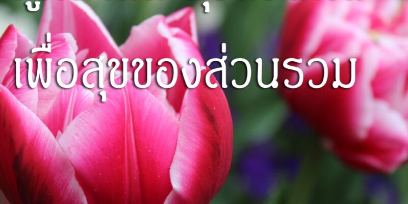 ผู้กล้าสละสุขส่วนตน เพื่อสุขของส่วนรวม