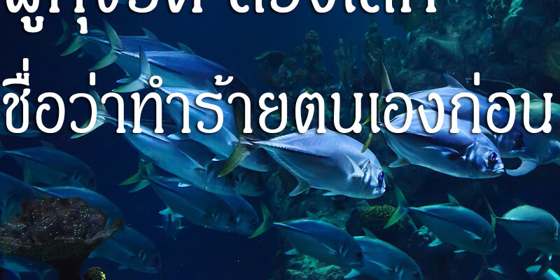 ผู้ทุจริต ลวงโลก ชื่อว่าทำร้ายตนเองก่อน